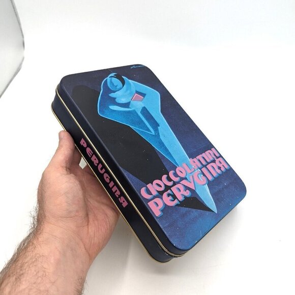 Vintage Choccolatiri Perugina Italian Monaco Monte Carlo Style Cookie Tin Retro - Picture 2 of 6